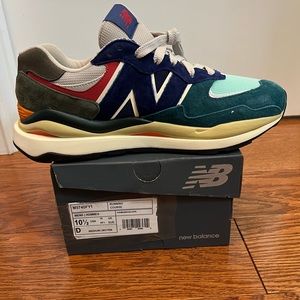 New Balance 57/40 "Grey/Blue/Teal" Men's Shoe, Size 10.5